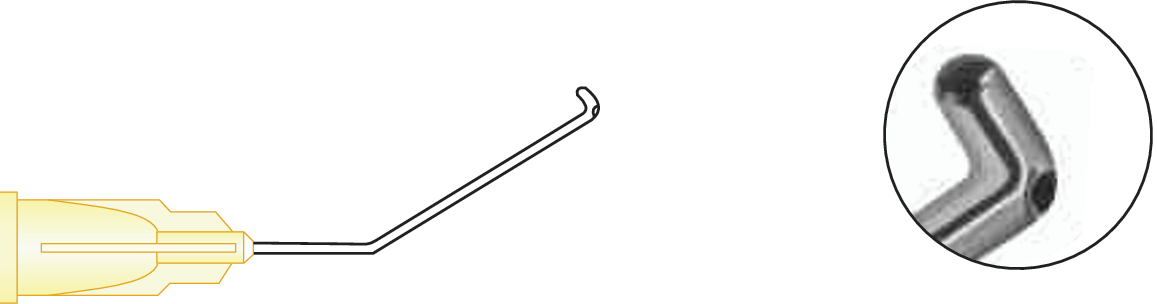Dmek Irrigating Hook For Descemet